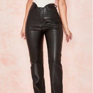 House of CB Vegan Leather Trousers